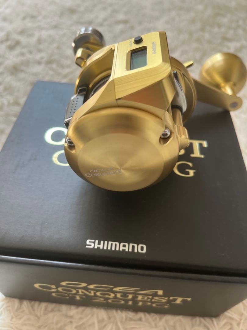 SHIMANO OCEA CONQUEST CT 201PG ゴールド