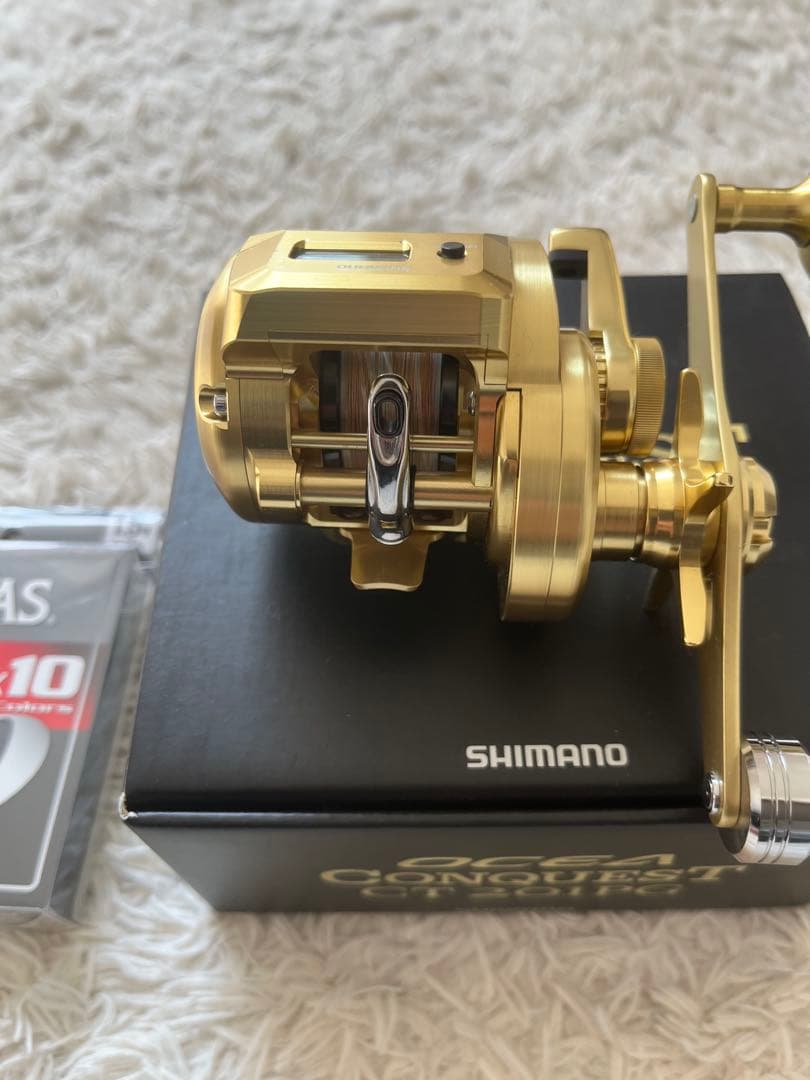SHIMANO OCEA CONQUEST CT 201PG ゴールド