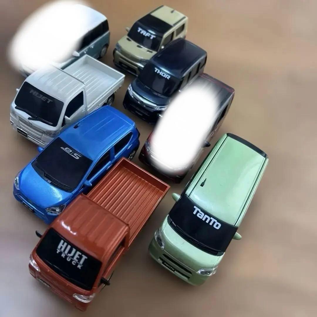 非売品 ミニカー8台 CANBUS TAFT THOR HIJET