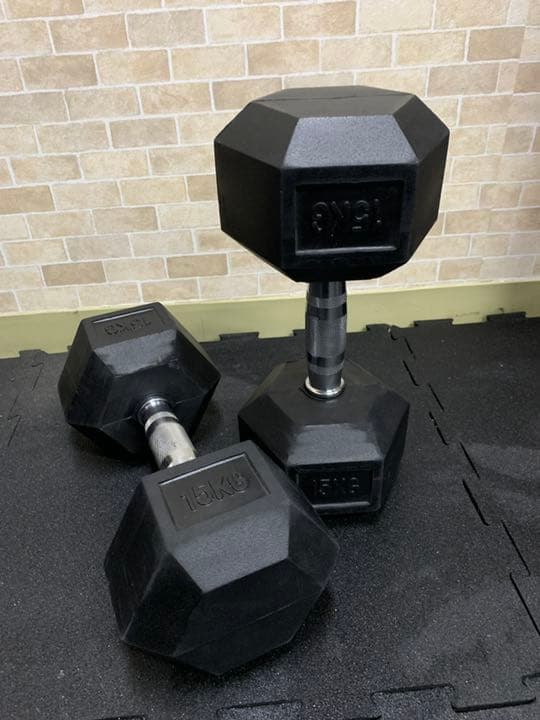 ヘックス  ラバーダンベル　20kg 25kg 30kg各2個
