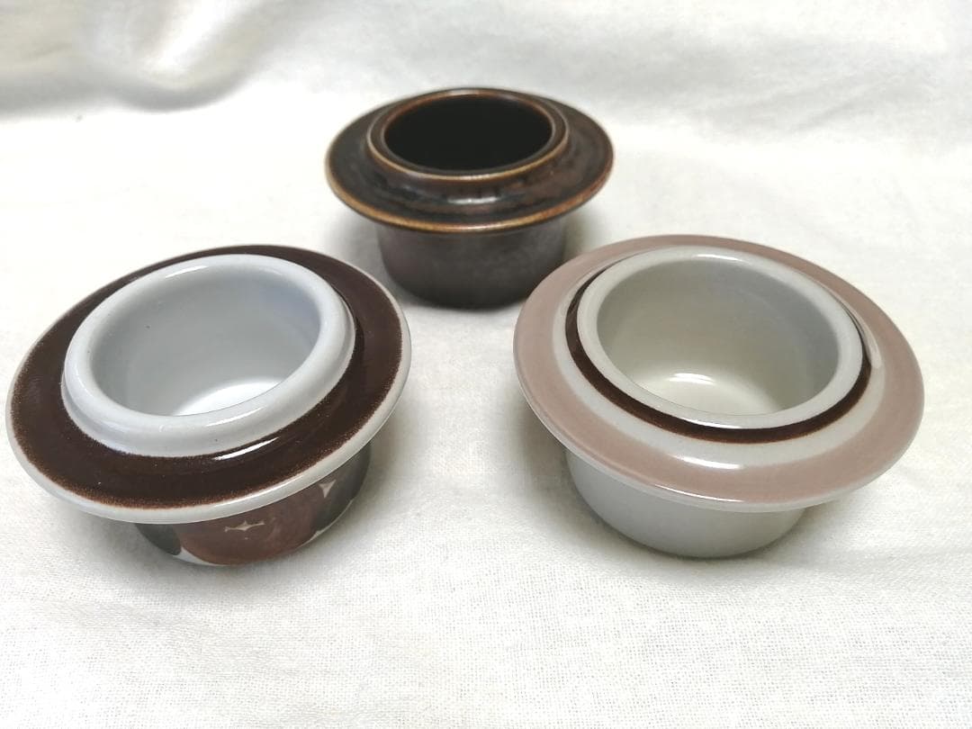 アラビア　エッグスタンド　3つセット