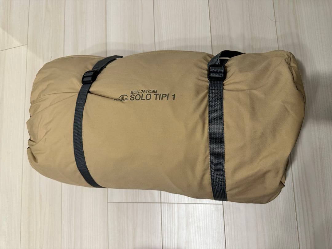 バンドック ソロティピー1TC テント ベージュ【欠品なし】