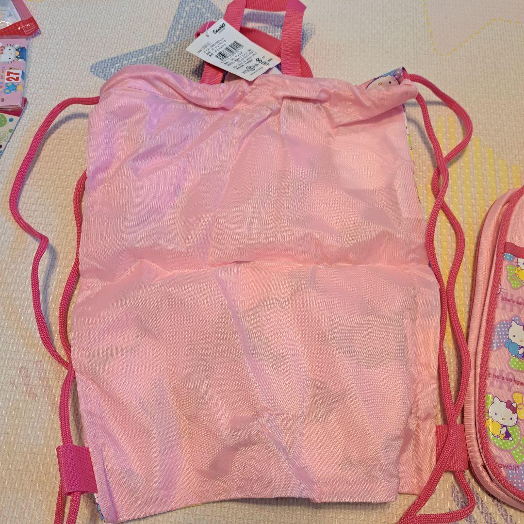 ハローキティ ナップサック　シューズケース　　トートバッグ　セット　SANRIO