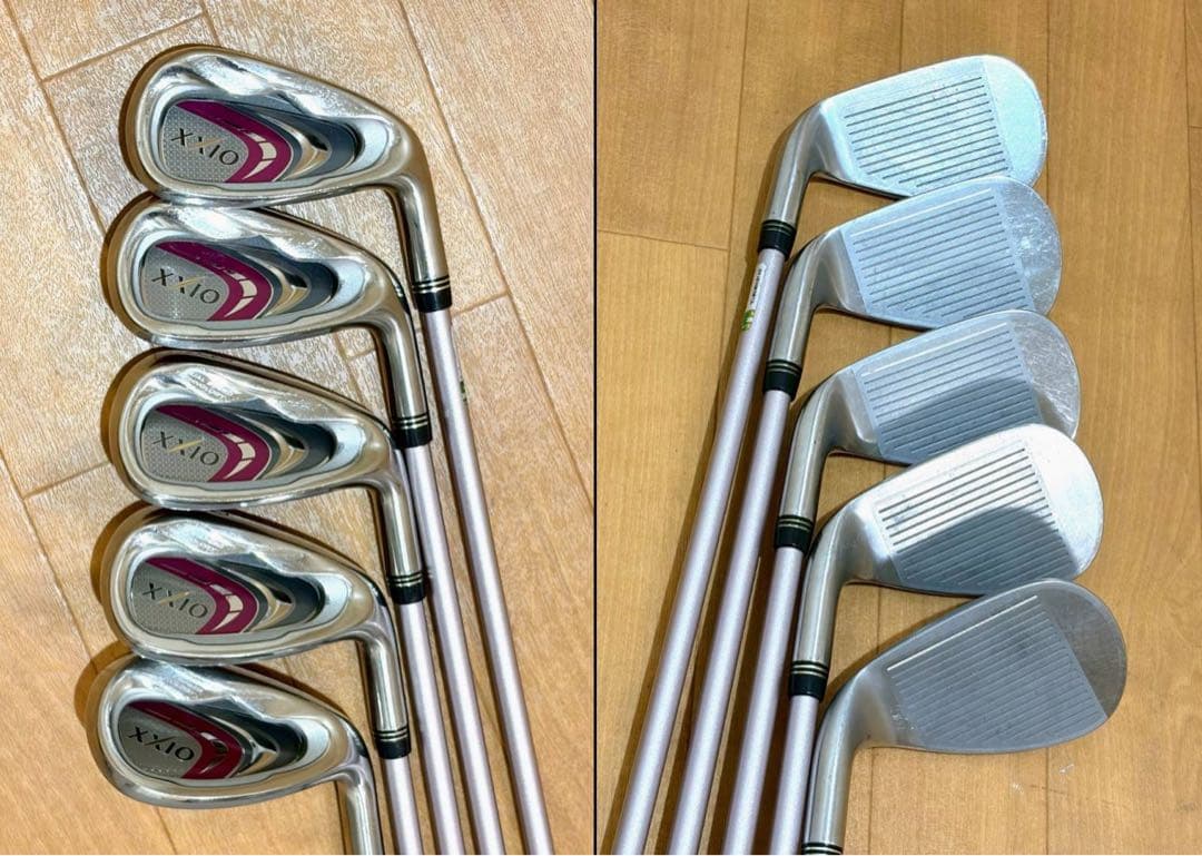 ゼクシオ９　XXIO レディースゴルフセット　フレックスL ボルドー