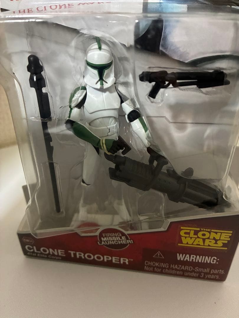 スターウォーズ クローンウォーズ ベーシックフィギュア クローントルーパー