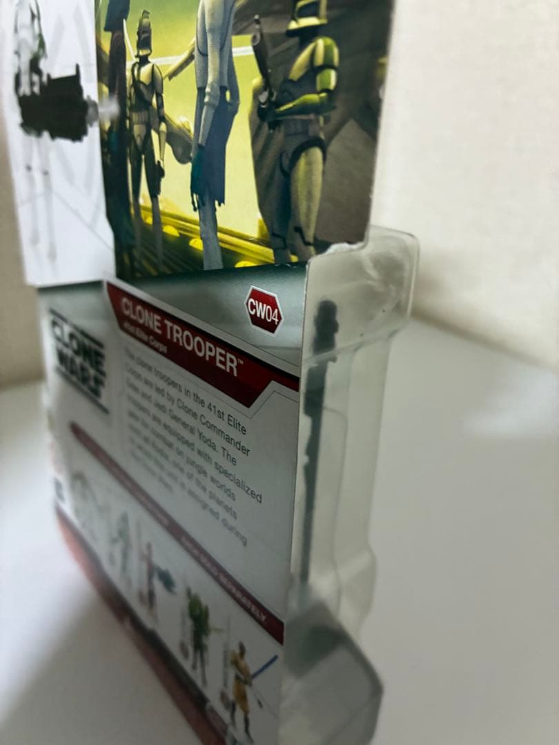 スターウォーズ クローンウォーズ ベーシックフィギュア クローントルーパー