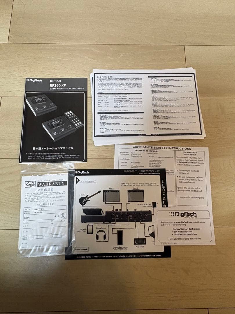 【美品】DigiTech RP360 XP ギターマルチエフェクター