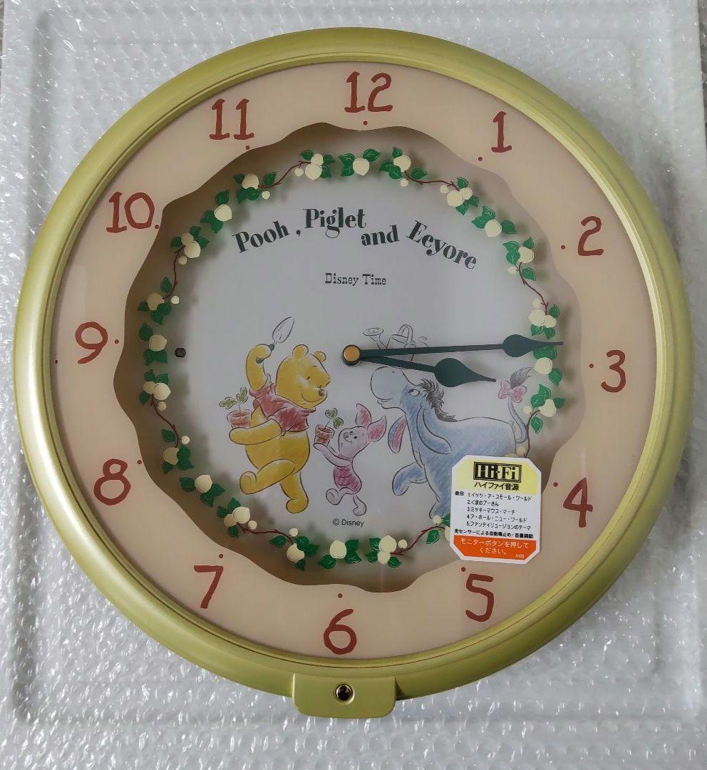 SEIKO「Pooh.PigIetandEeyore」DisneyTime掛時計