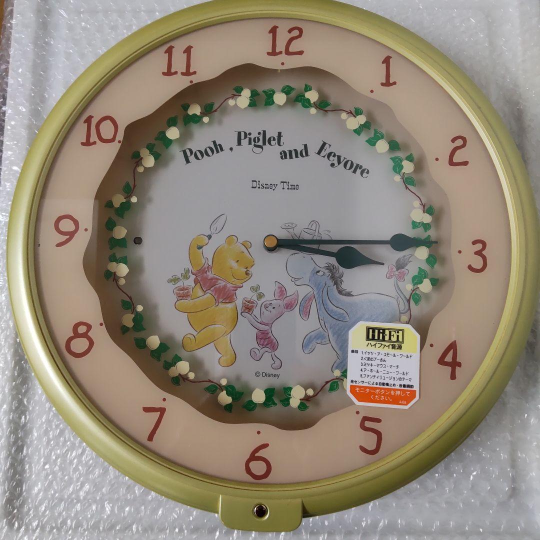 SEIKO「Pooh.PigIetandEeyore」DisneyTime掛時計