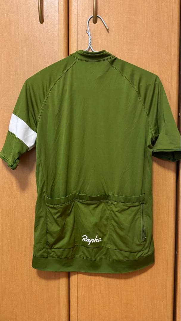 Rapha サイクルジャージ 半袖 オリーブグリーン 3点セット