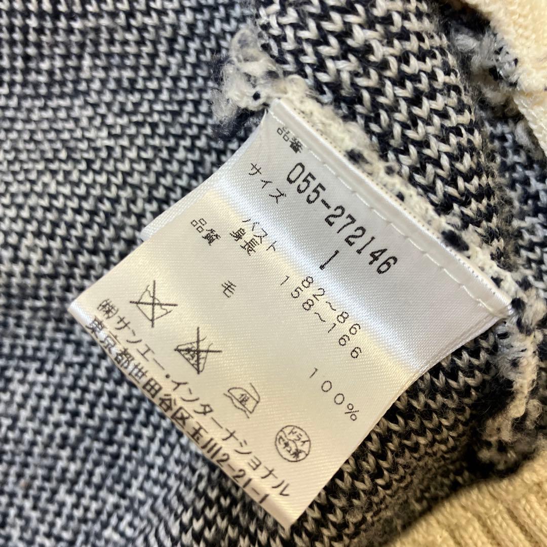 PEARLY GATESパーリーゲイツ　ニット　ジャケット　レディース　サイズ1