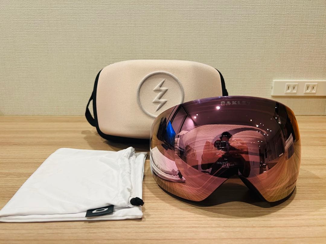 ［即日］OAKLEY FLIGHT DECK ゴーグル プリズムレンズ　ピンク