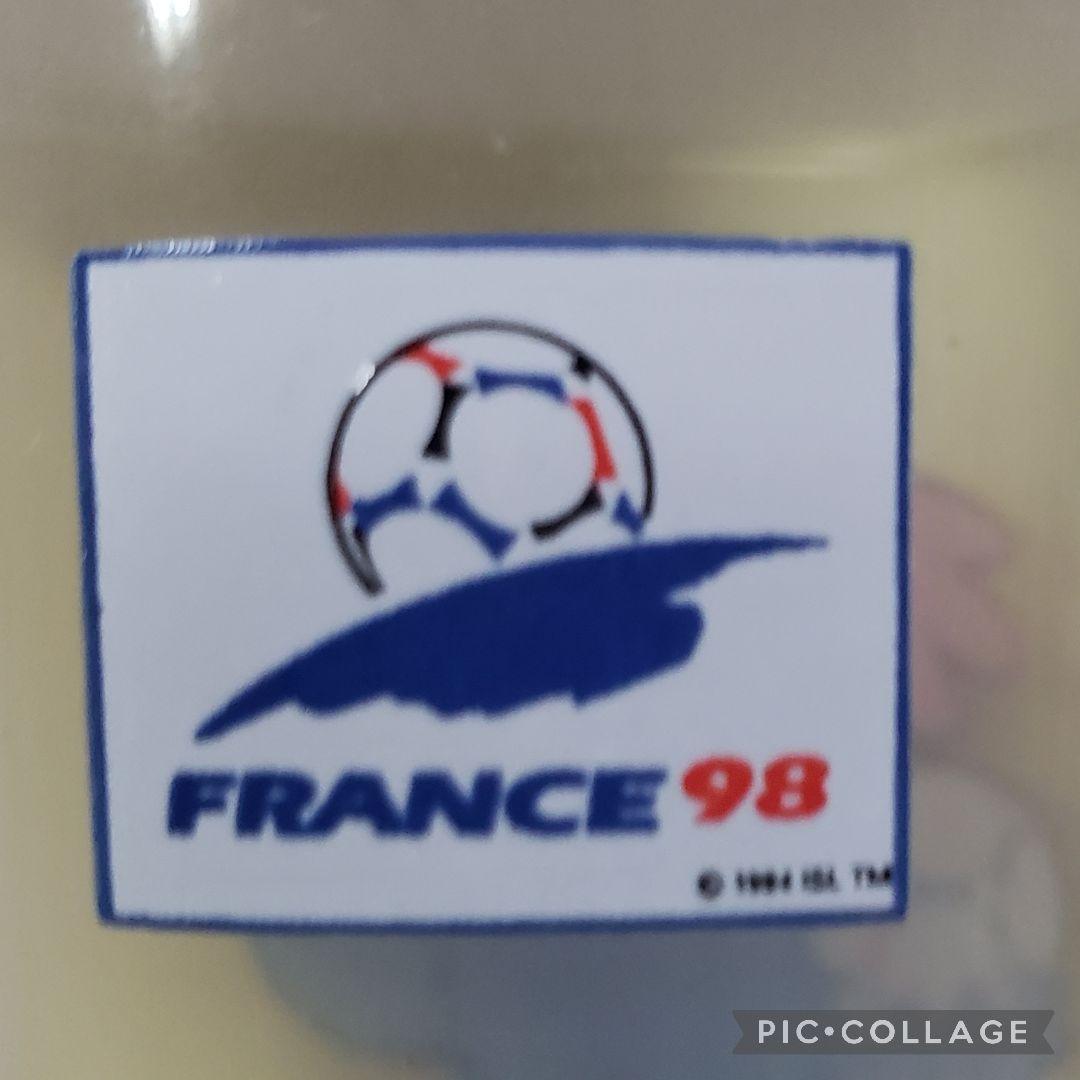 フランスワールドカップ　1998　未使用　©入り　luminarc　9ozグラス
