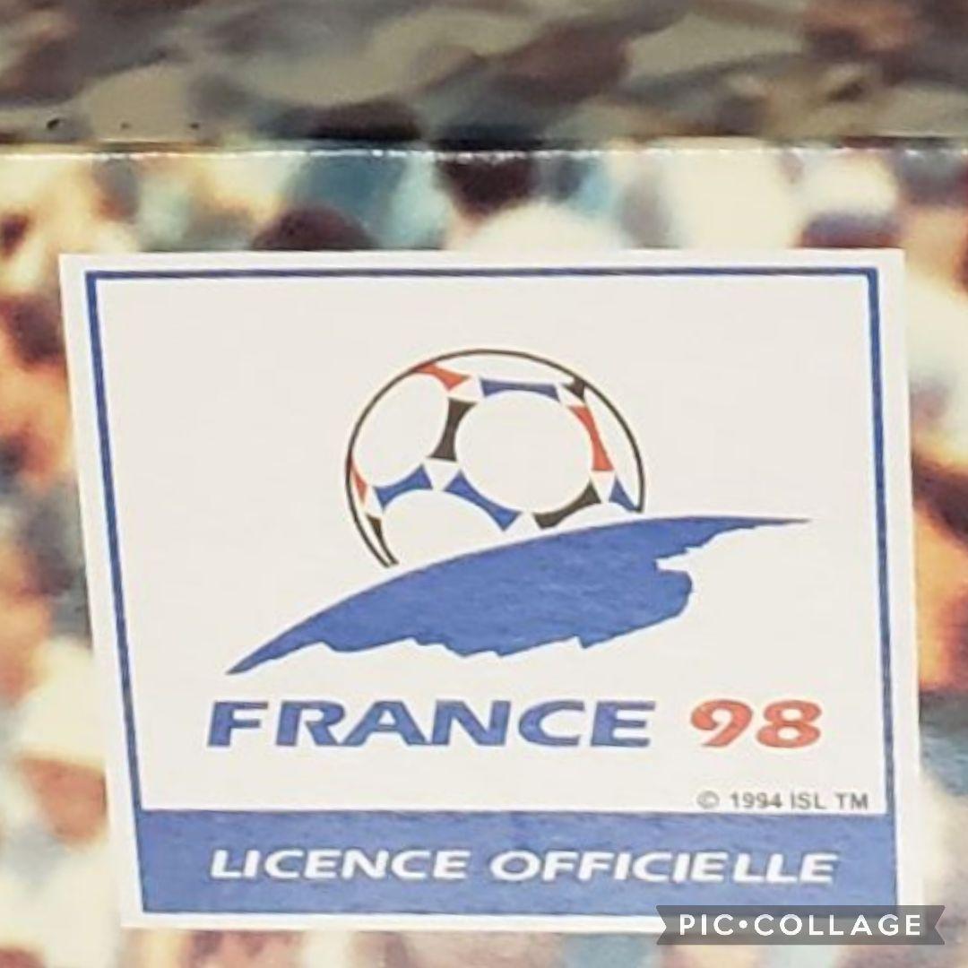 フランスワールドカップ　1998　未使用　©入り　luminarc　9ozグラス