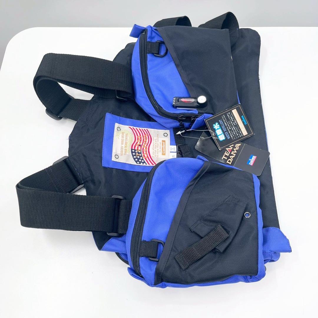 希少 未使用品 TEAM DAIWA TV-6001 フィッシングベスト L