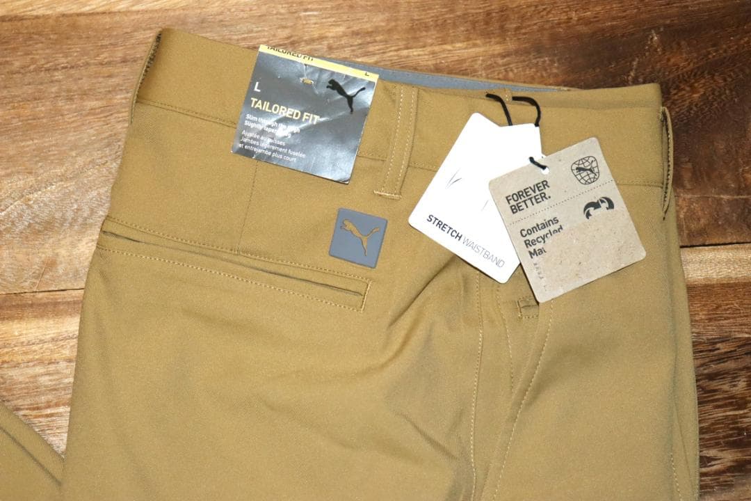 新品 PUMA GOLF ディーラーデイラードパンツ (Lサイズ)　Ⓗ