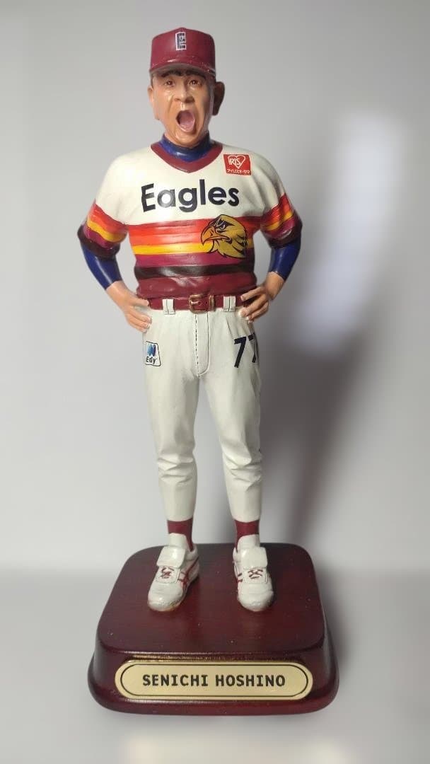 星野仙一 フィギュア、ボブルヘッド 1001クラブサインボールセット 専用箱付き