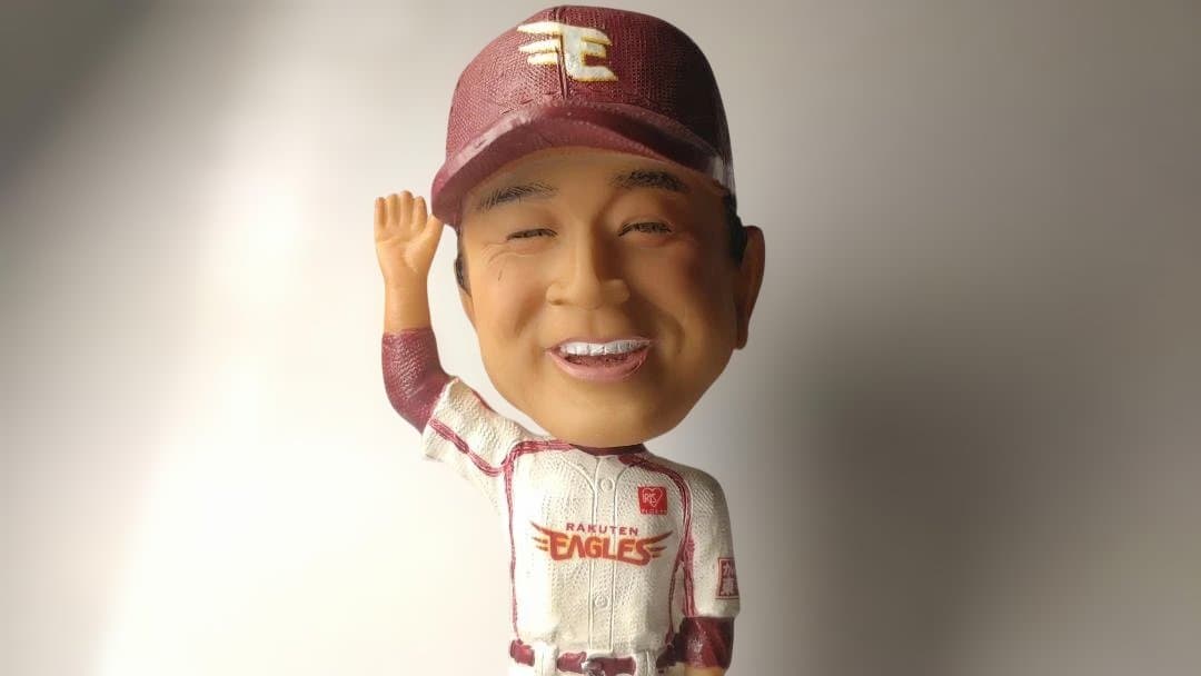 星野仙一 フィギュア、ボブルヘッド 1001クラブサインボールセット 専用箱付き