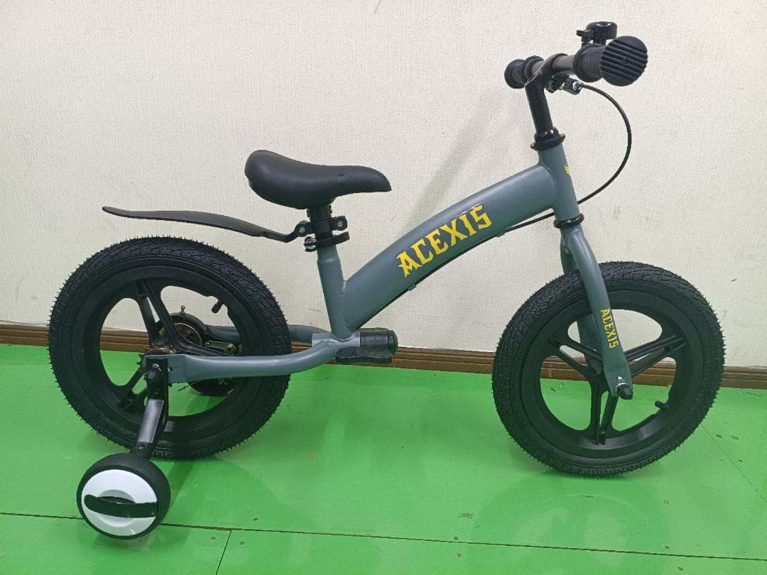 新品未使用 3in1 子供自転車 キックバイク 12インチ GRAY色