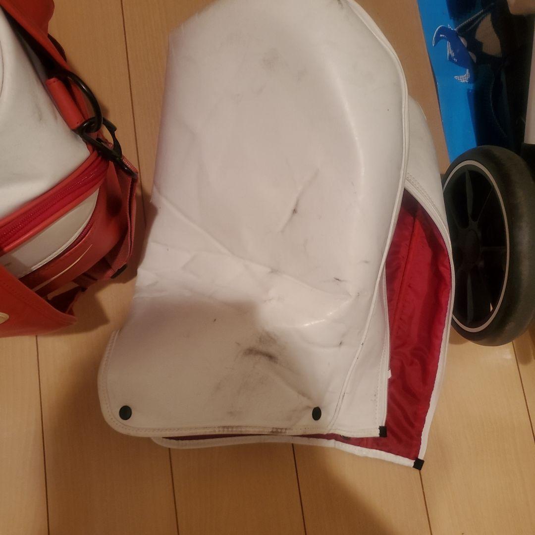 Nike キャディバッグ 赤白