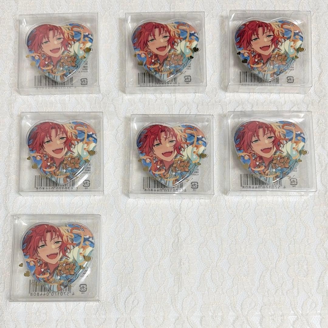 あんスタ　あんさんぶるスターズ！！　月永レオ　ハート缶バッジ
