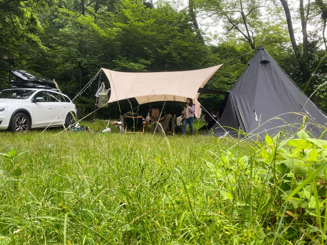 dod ワンポールテント (L) 、フタマタノキワミ、トンガリハットの3点セット