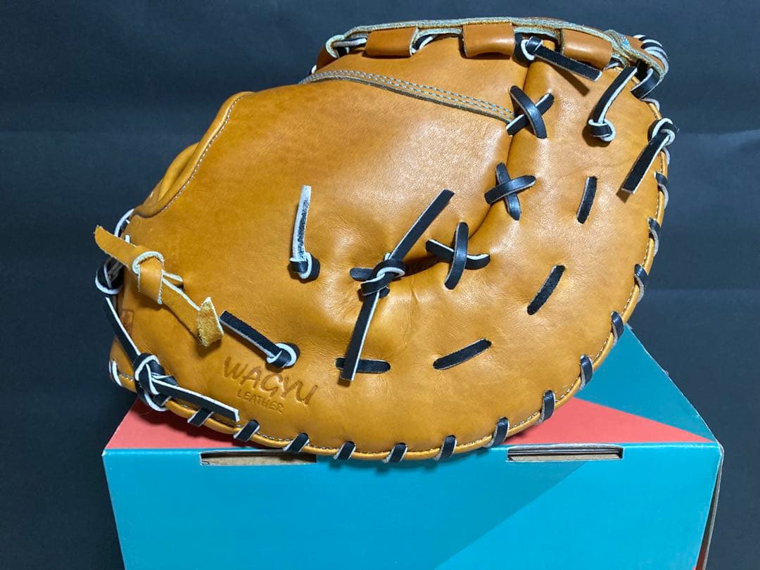 ワールドペガサスTOP限定ファーストミット硬式左投用型付済超美品