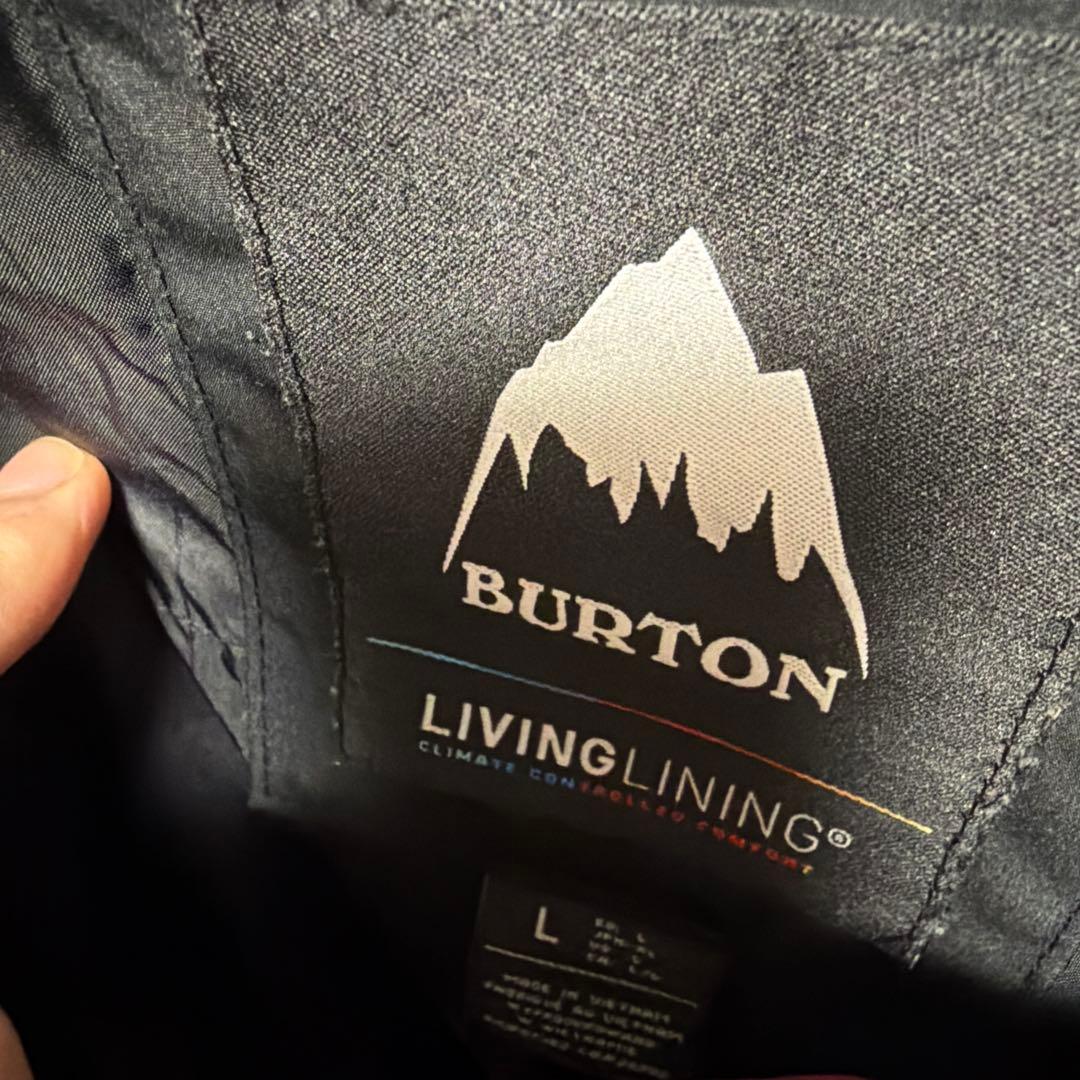 BURTON ダークグレー スノーボードウェア　上下