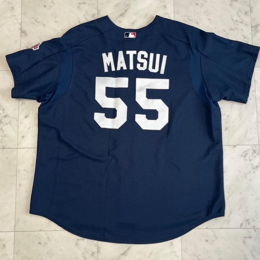 00's majesticニューヨークヤンキース 松井秀喜 ユニフォーム 55