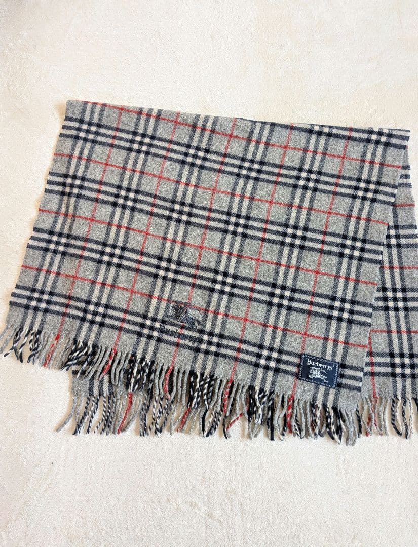 バーバリー　ブランケット ノバチェック　アウトドア　WOOL100%　即日発送