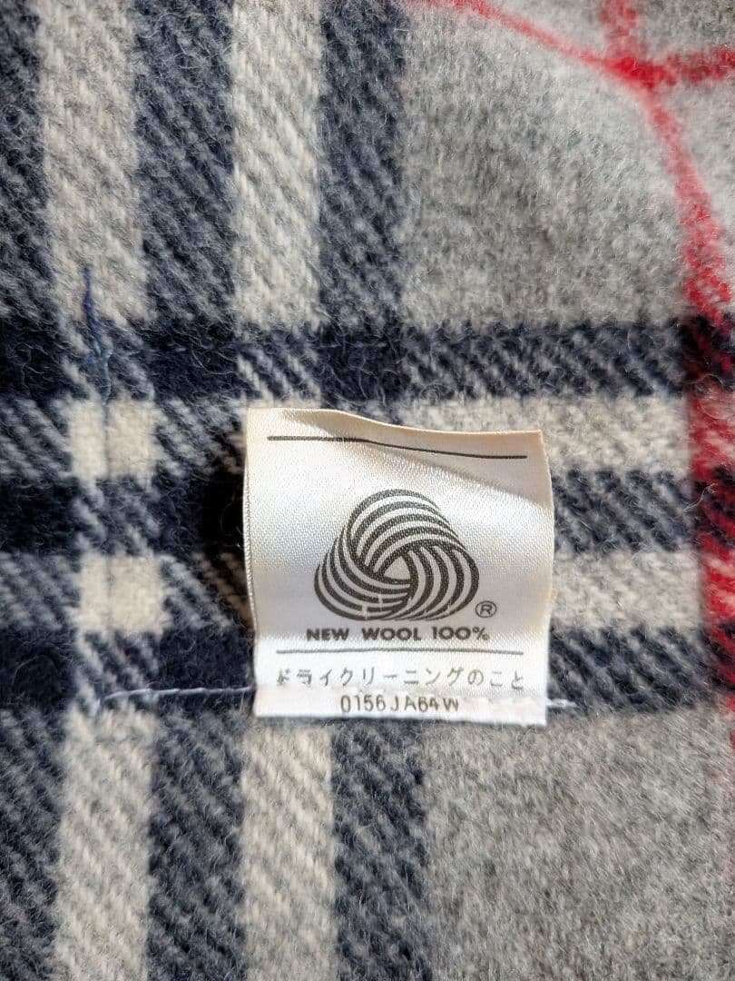 バーバリー　ブランケット ノバチェック　アウトドア　WOOL100%　即日発送