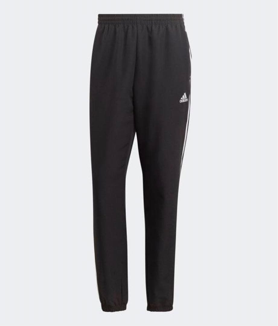 【adidas/アディダス】スリーストライプス ウーブントラックスーツ・L・黒