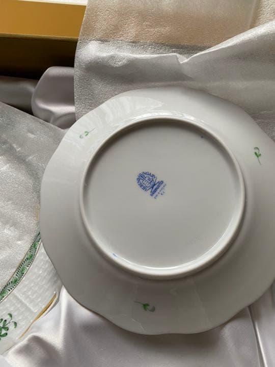 HEREND インドの華  ヘレンド　アポニーグリーン　セット　ヘレンド食器