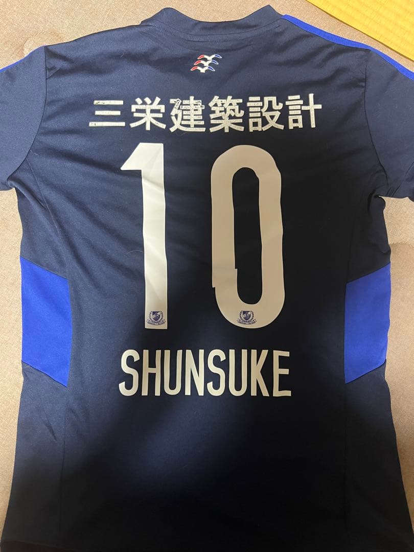 横浜F・マリノス adidas ネイビーシャツ 10 SHUNSUKE