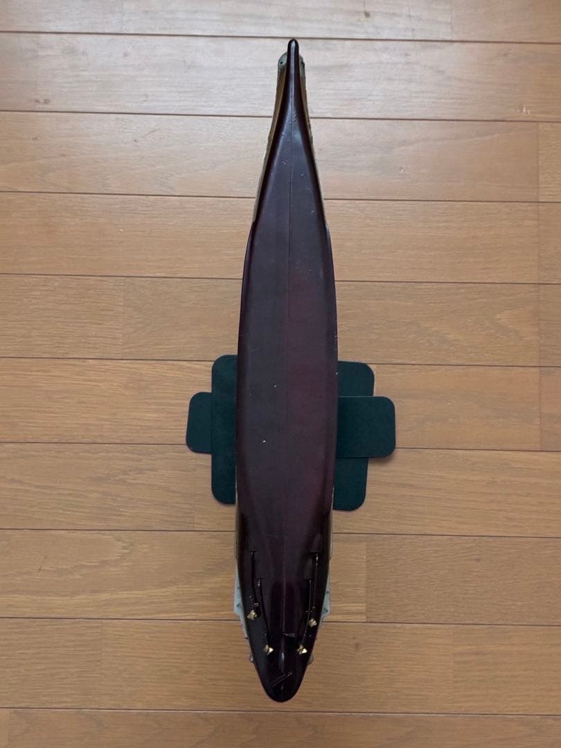 【大型47cm・655g】戦艦大和 金属製模型 完成品 艦船模型 訳あり