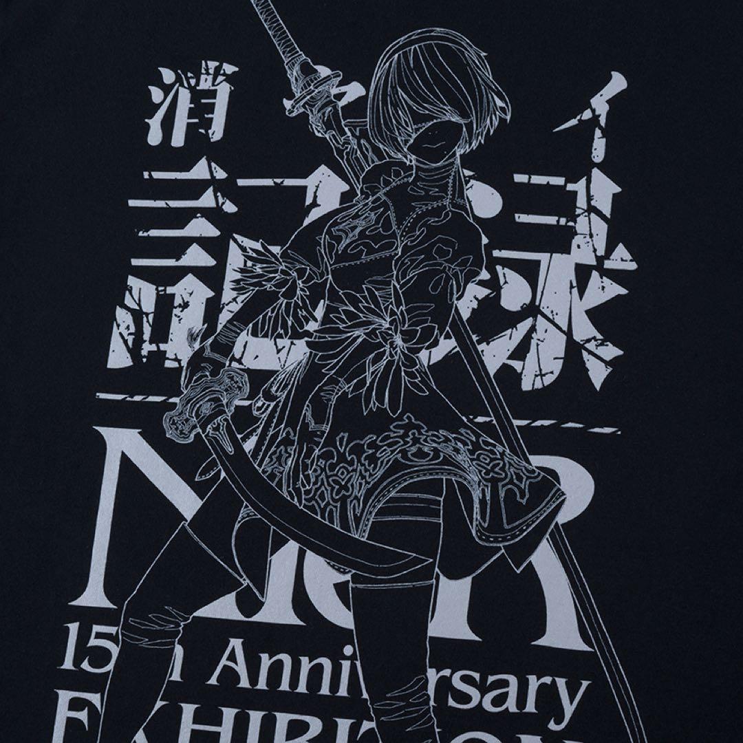 NieR ニーアオートマタ　15周年 消セナイ記録 2B Tシャツ　L サイズ