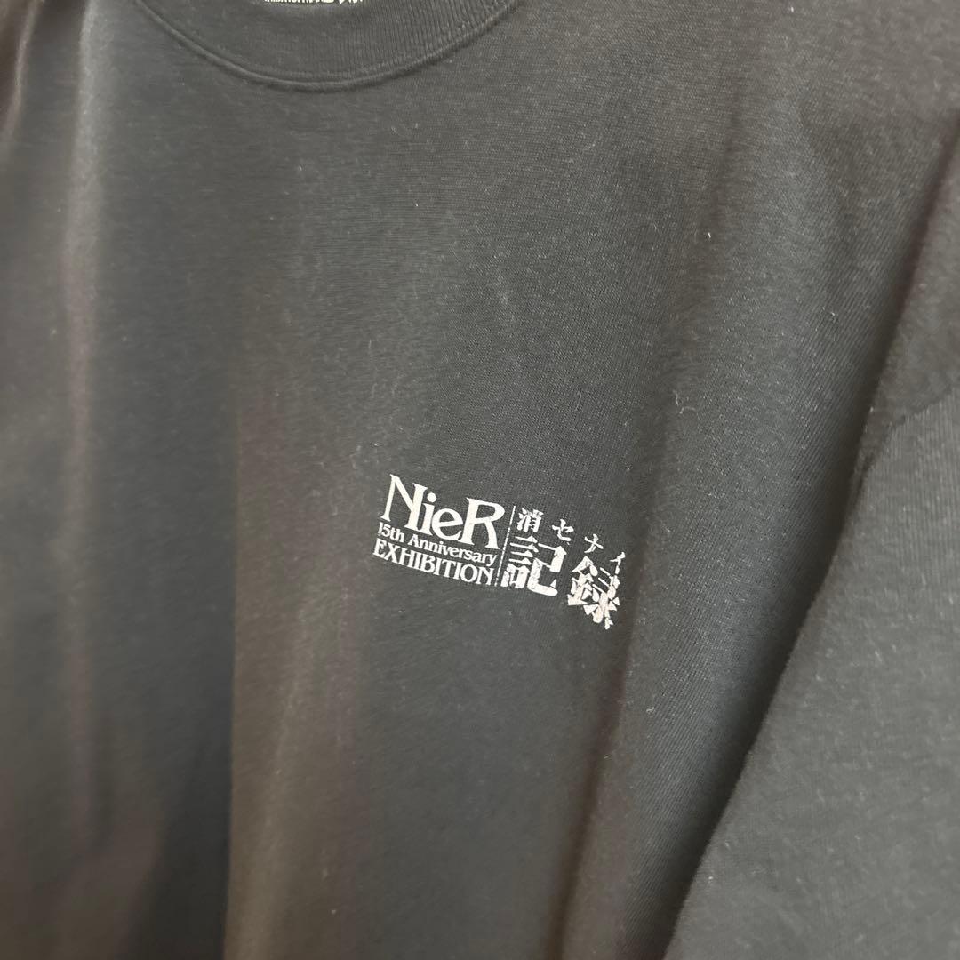 NieR ニーアオートマタ　15周年 消セナイ記録 2B Tシャツ　L サイズ