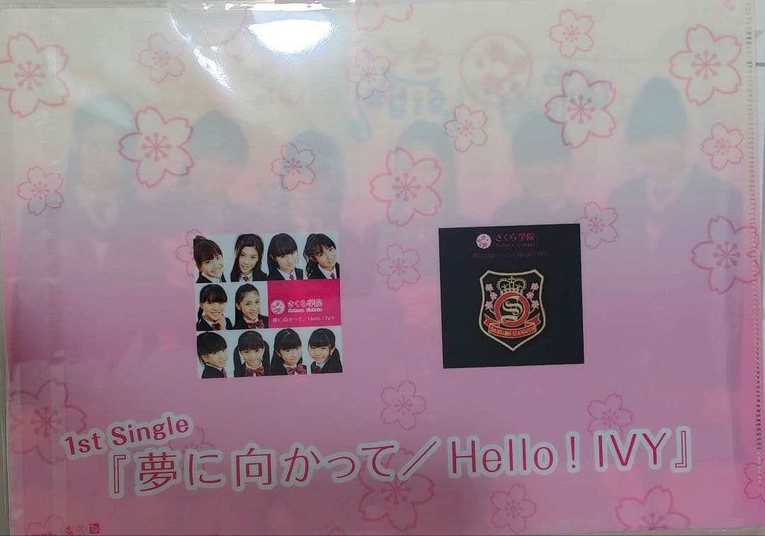 【サイン入り当選品】BABYL さくら学院　クリアファイル