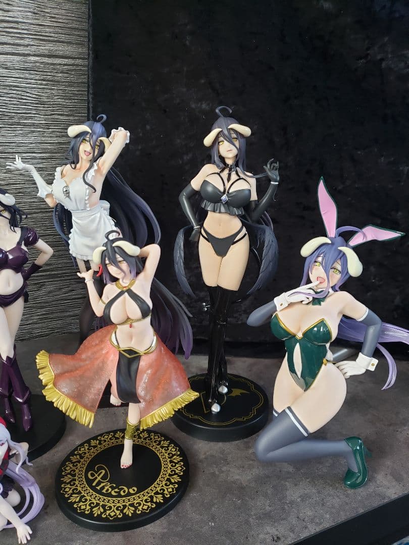 オーバーロード　アルベド　シャルティア　美少女　フィギュア　まとめ売り