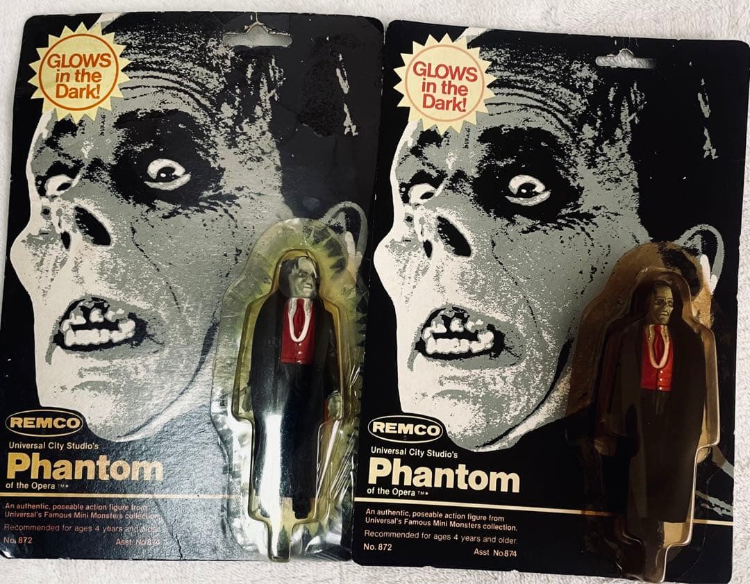 ビンテージ ユニバーサルモンスターズ　1980s remco 4体セット　未開封
