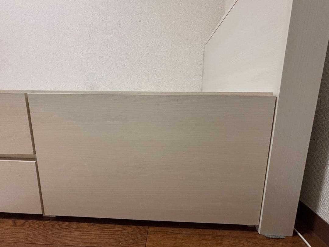 ［送料込み　ニトリ組立サービス使用］シングルベッドフレーム　ジオ チェスト40J