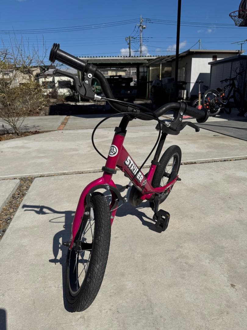 STRIDER 14X 幼児用自転車 フューシャピンク