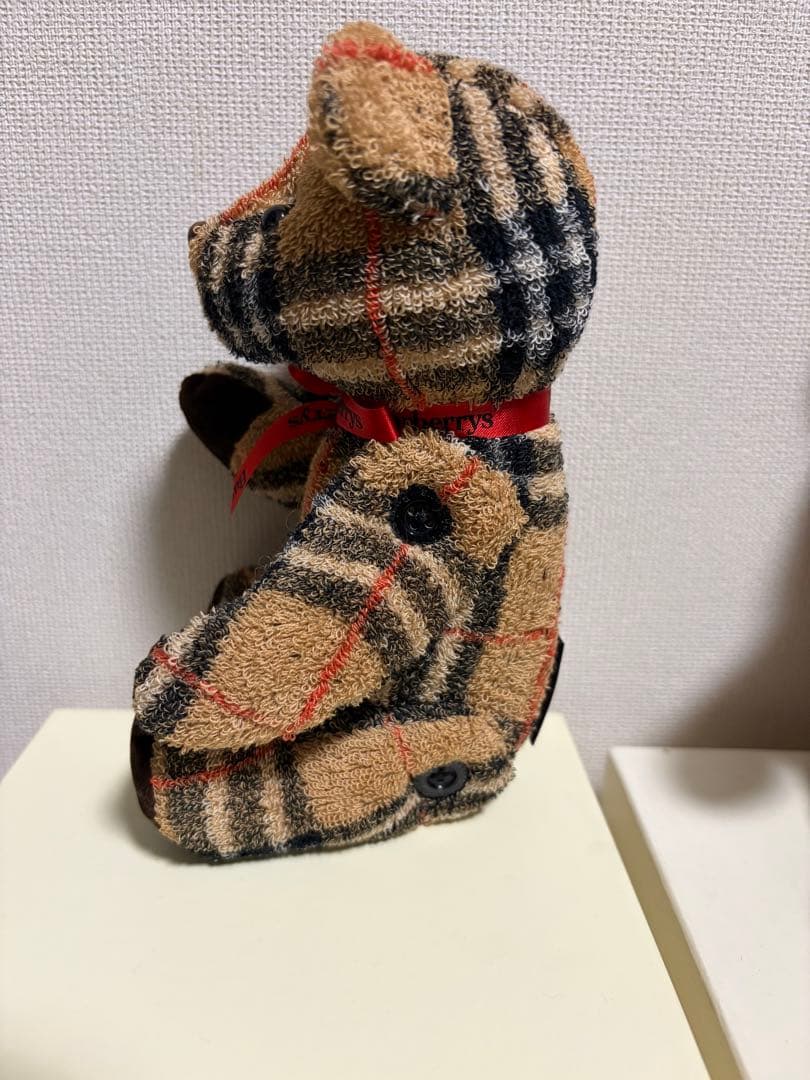 Burberrys チェック柄ぬいぐるみ 2体セット