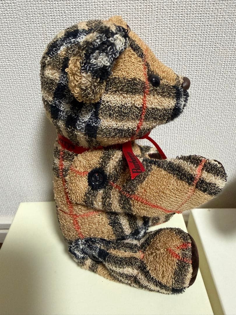 Burberrys チェック柄ぬいぐるみ 2体セット
