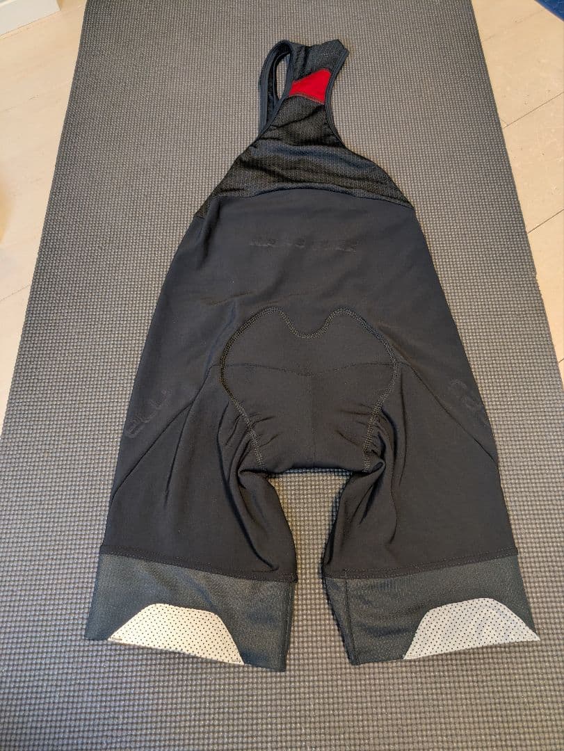 裏起毛CASTELLI ビブショーツ TUTTO NANO BIBSHORT L