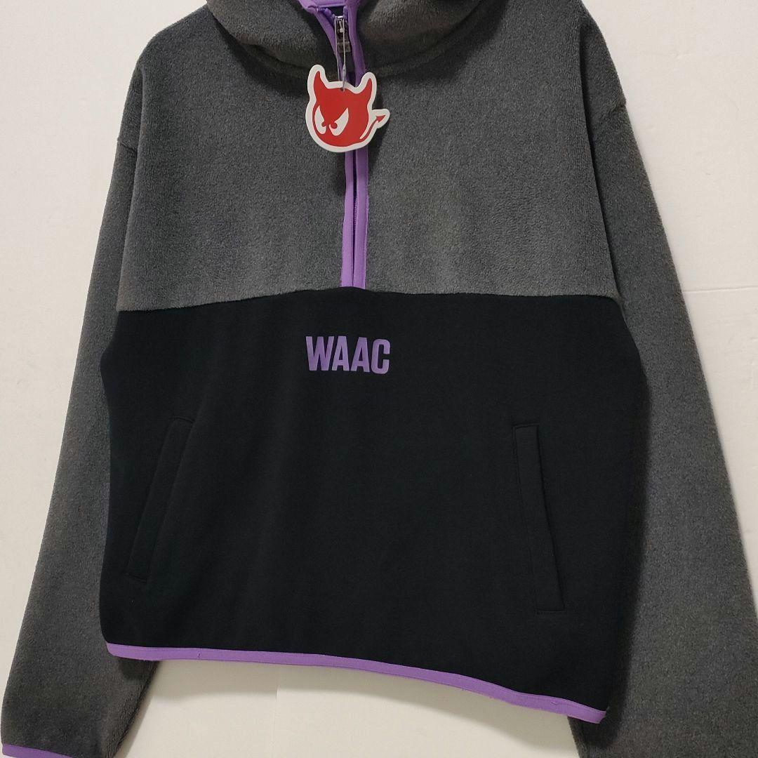 【未使用品】WAAC　ハーフジップ　プルオーバー　パーカー　フリース　サイズ3