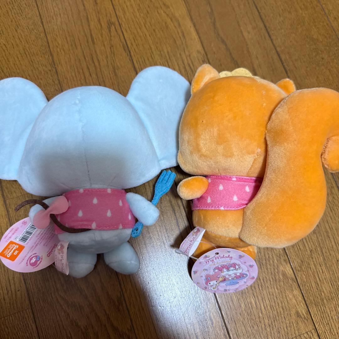 マイメロディ 45周年記念　フラットくん・りすくん