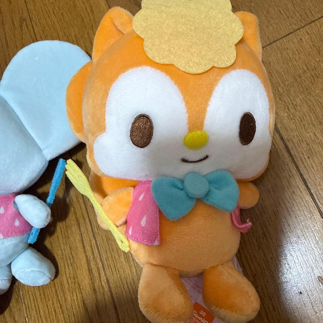 マイメロディ 45周年記念　フラットくん・りすくん