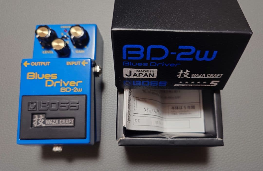BOSS BD-2w & SD-1w Bluce Drver 技クラフト未使用