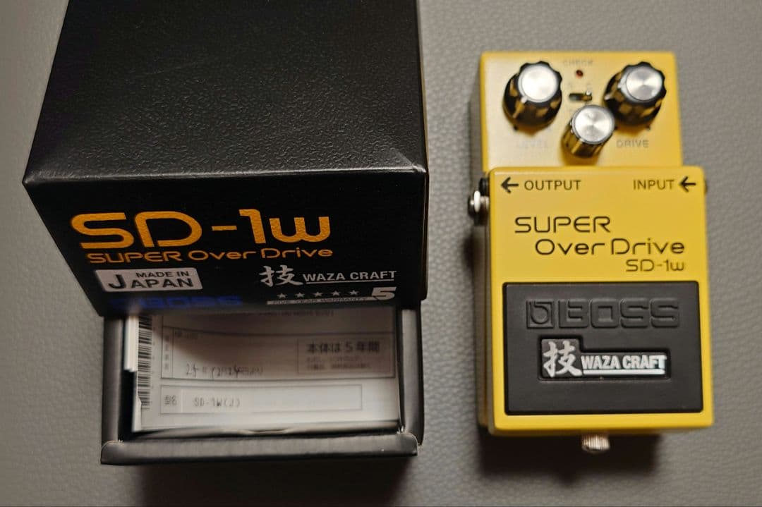 BOSS BD-2w & SD-1w Bluce Drver 技クラフト未使用